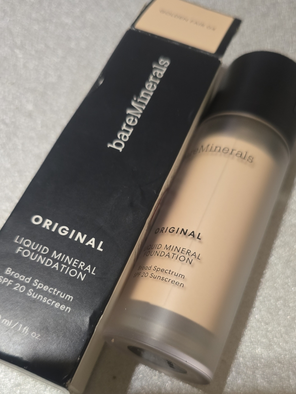 GOLDEN FAIR 04 BareMinerals Original Liquid Mineral Foundation NWT - Picture 3 of 4